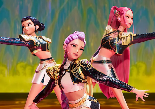 A animação "Guerreiras do K-pop" é a mais recente aposta da Netflix para conquistar o público jovem com produções cheias de música, ação e representatividade (Foto Divulgação)