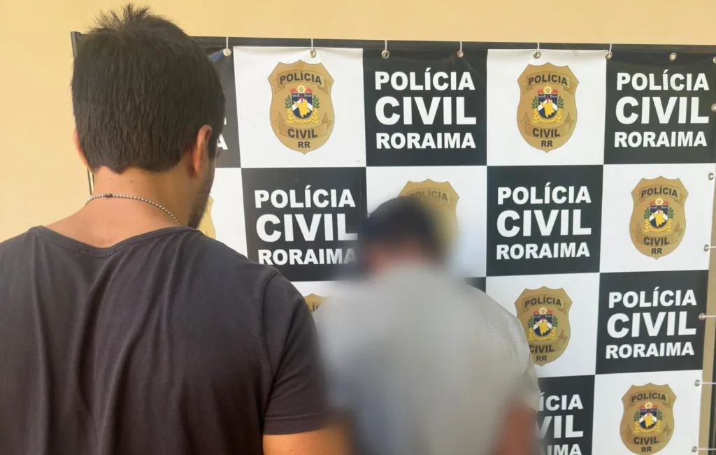 A prisão foi efetuada por agentes da Delegacia de Bonfim (Foto: ASCOM/PCRR)