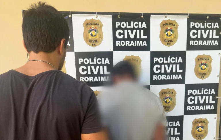 A prisão foi efetuada por agentes da Delegacia de Bonfim (Foto: ASCOM/PCRR)