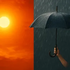 Roraima terá altas temperaturas e chuvas intensas em junho (Reprodução Imagem Sora)