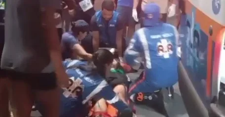 Uma das vítimas deve passar por cirurgia.(Foto: Reprodução)
