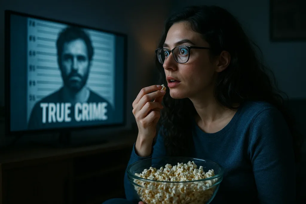 Narrativas de crimes reais despertam no público a curiosidade sobre o comportamento desviante, levando à busca por entender como a mente de um criminoso funciona (Foto Divulgação)