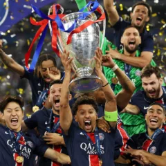 PSG conquista primeira Champions League (Foto: Carl Recine/Getty Images)