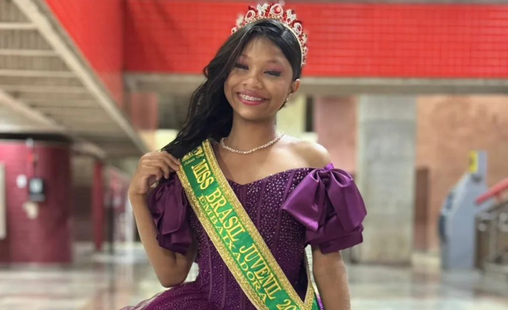 A Miss Roraima Juvenil, Isabelly Oliveira - Foto: Arquivo pessoal A Miss Roraima Juvenil, Isabelly Oliveira - Foto: Arquivo pessoal