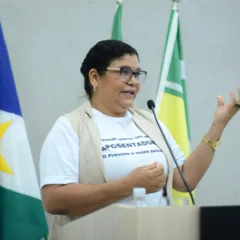 A presidente do Sitram, Lucinalda Coelho (Foto: Divulgação)