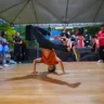 Vitor Thiago ficou em 2º lugar na categoria infantil na batalha de breakdance da 8ª edição do Conexão de Rua – foto: Marley Lima/ SupCom ALE-RR