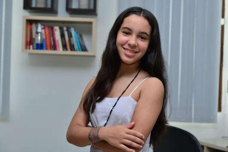 Giulia Amaral ficou conhecida após cantar no The Voice Kids (Foto: Nilzete Franco/FolhaBV)