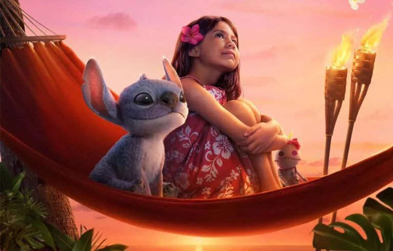 No remake em live-action, a jovem Maia Kealoha interpreta Lilo (Foto Divulgação)