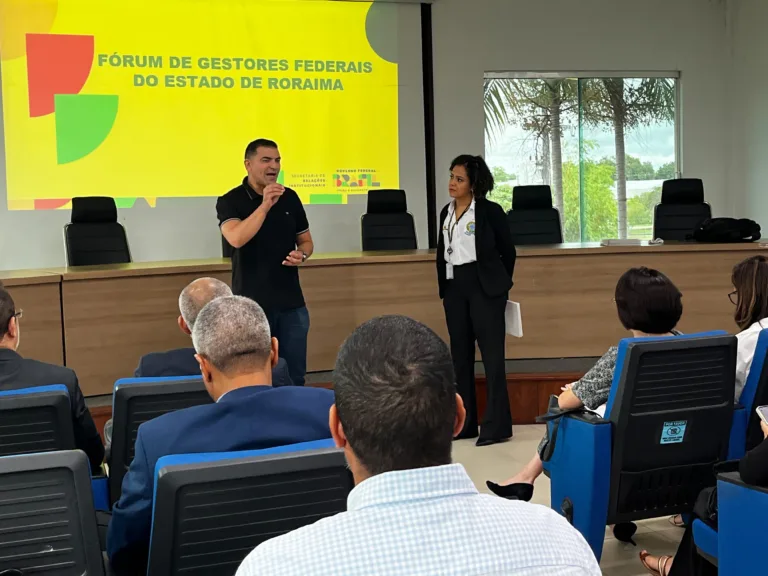 Segundo o Coordenador do Fórum e superintendente do Incra em Roraima, Evangelista Siqueira, os encontros com os gestores federais abordam desde questões administrativas e operacionais. Foto: divulgação