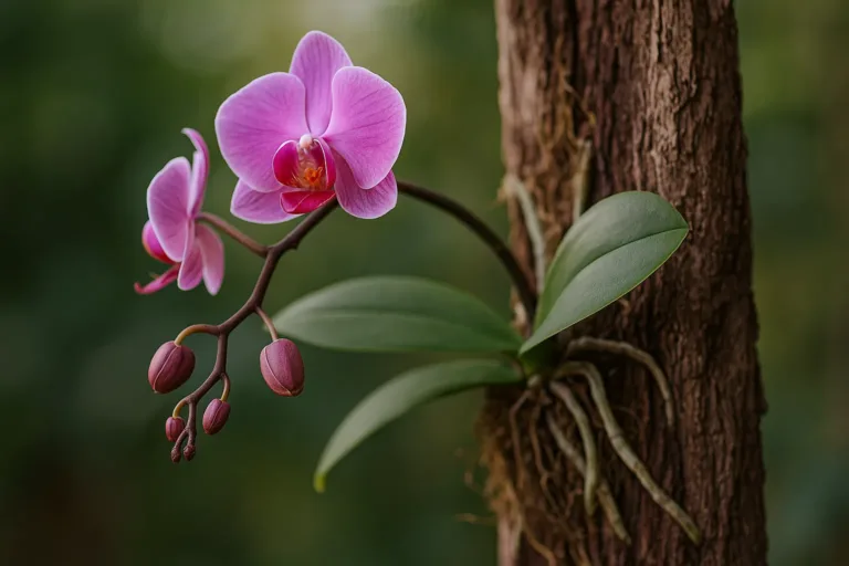 Orquídea em tronquinho como manter a umidade e estimular novas flores