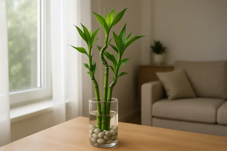 3 cuidados para manter seu bambu-da-sorte sempre verdinho com pouca água e luz