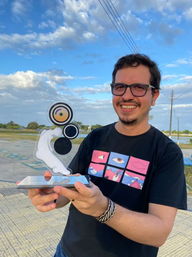 Diretor da Platô Filmes, atua no mercado cinematográfico amazônico (Foto Arquivo pessoal)