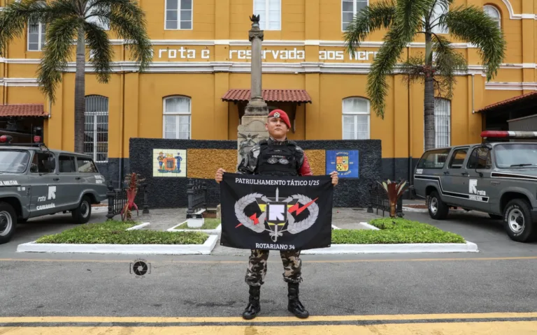 Soldado Wagnei Pantoja, de 29, realizou o curso em São Paulo (Foto: Arquivo Pessoal)