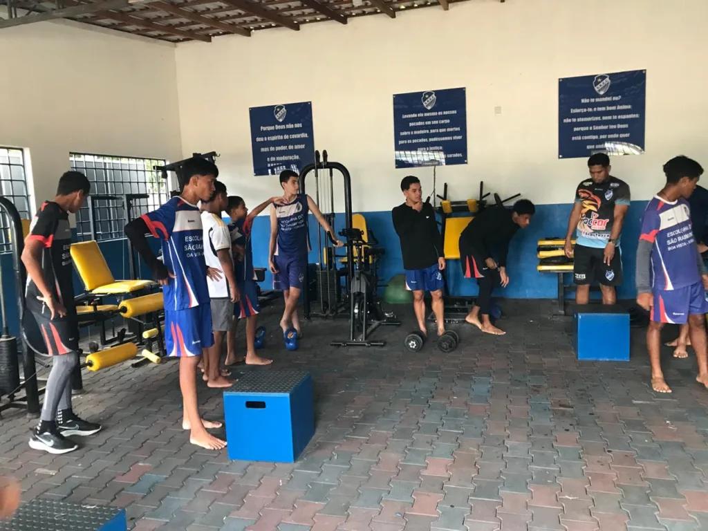 Treino da Base do Mundão