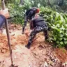 Autoridades mostram força de um lado, enquanto bandidos desovam mais um corpo