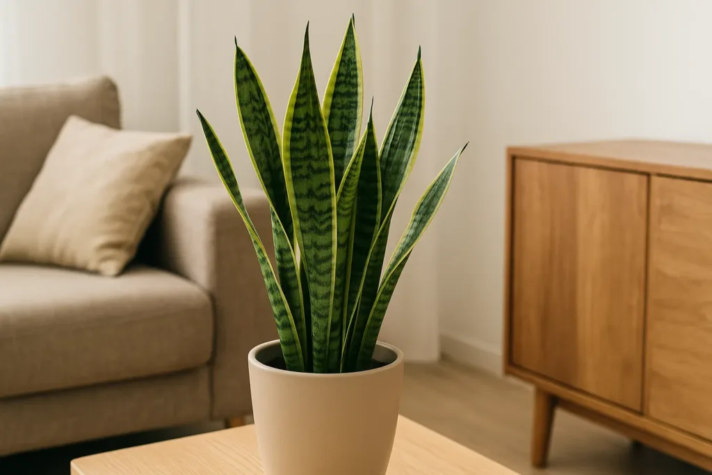 Essa planta sobrevive com 1 rega por mês e ainda purifica o ar