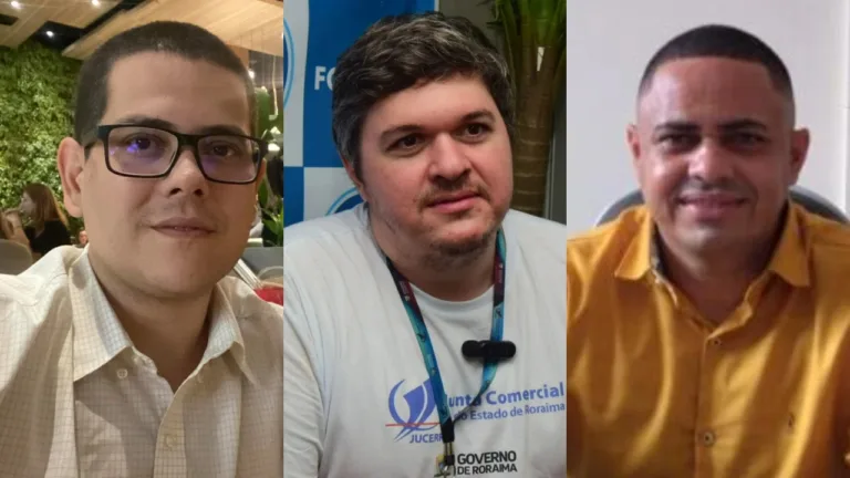 Diego Aragão, Vicente Ricarte e Kelton Lopes (Fotos: Divulgação e Nilzete Franco/FolhaBV)