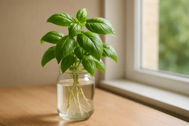 7 macetes para cultivar manjericão na água sem dificuldade