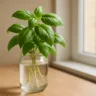 7 macetes para cultivar manjericão na água sem dificuldade