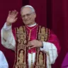 Papa Leão XIV durante anúncio