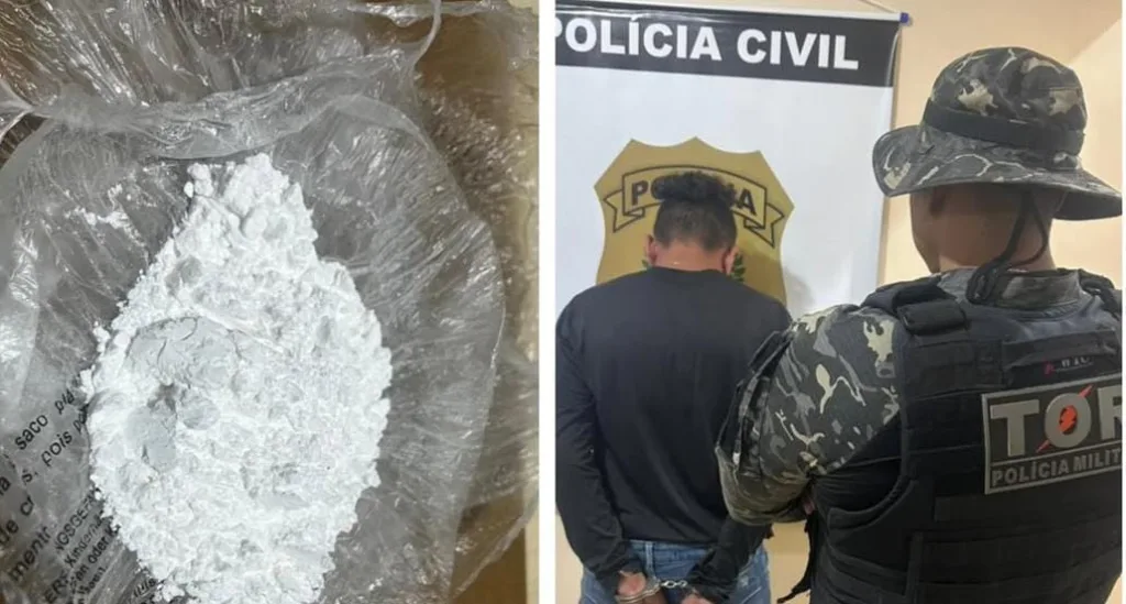A prisão foi efetuada pelo TOR (Foto: Divulgação) 