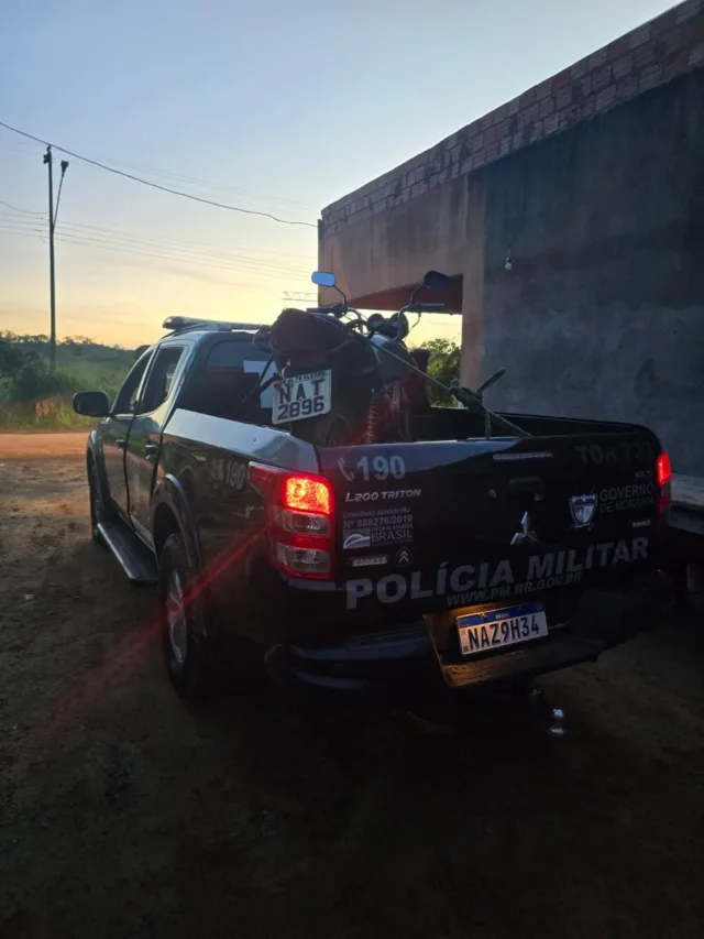 Ninguém foi localizado como responsável. (Foto: PMRR)