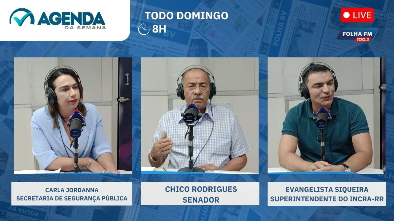 Segurança Pública, política e fórum de gestores federais são os temas das entrevistas do Agenda da Semana