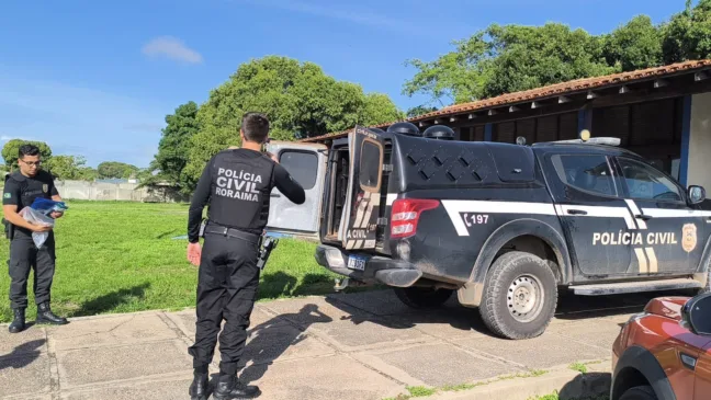 O mandado foi cumprido por agentes da Delegacia de Proteção à Criança e ao Adolescente (DPCA) (Foto: ASCOM/PCRR)
