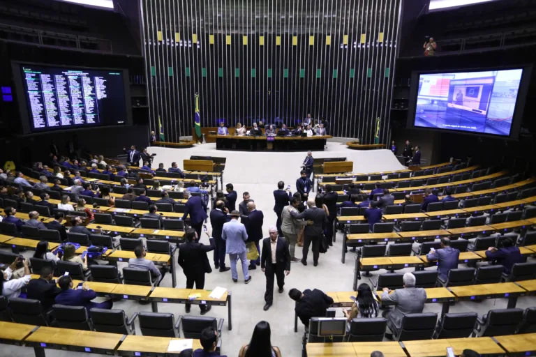 O plenário da Câmara dos Deputados (Foto: Vinicius Loures/Câmara dos Deputados)