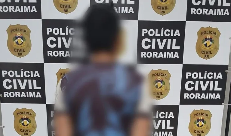 O acusado foi apresentado no domingo, dia 18, na Audiência de Custódia (Foto: ASCOM/PCRR)