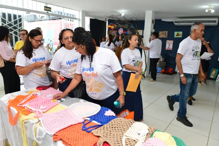 Pacientes exibem obras e produtos em Exposição Cultural no CAPS