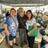 Janaina Torres e Denise Araujo Explorando a feira de São Gabriel da Cachoeira com o chef Conde Aquino