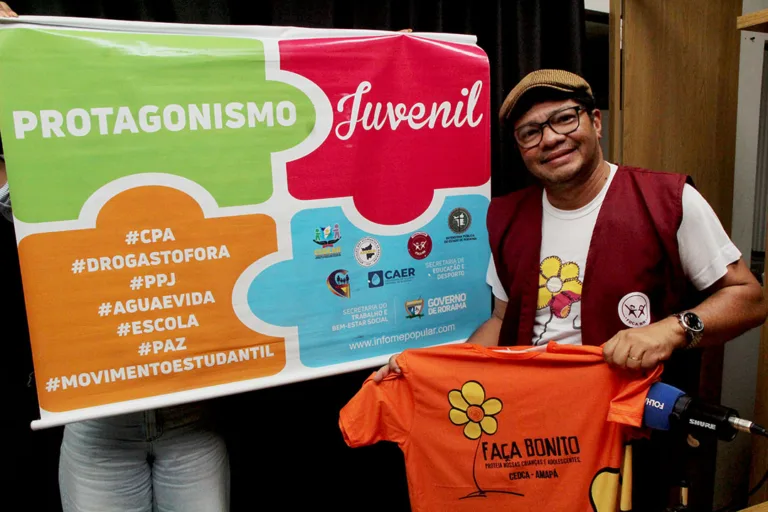 Coordenador do PPJ comemora prêmio (Foto: Wenderson Cabral/FolhaBV)