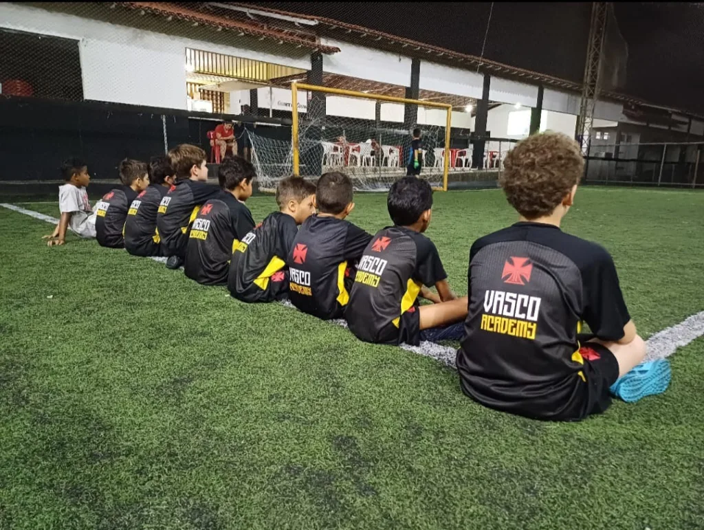 Atletas mirim da escolinha do Vasco