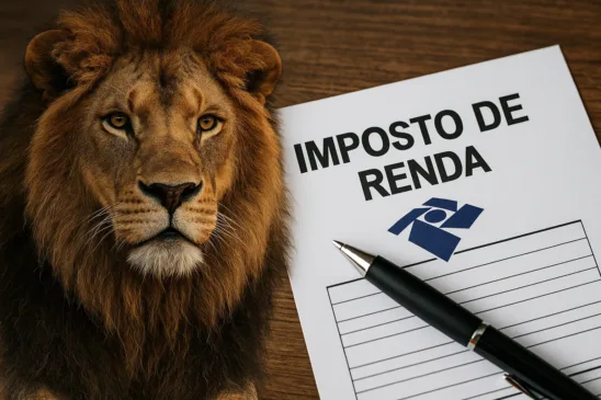 O Imposto de Renda é um tributo federal que incide sobre os ganhos de pessoas físicas e jurídicas, sendo uma das principais formas de arrecadação do governo para financiar serviços públicos e investimentos no país (Foto: Reprodução Sora)