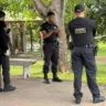 Policiais civis e agentes do Gaeco, do MPRR, durante cumprimento da megaoperação Fim de Dança