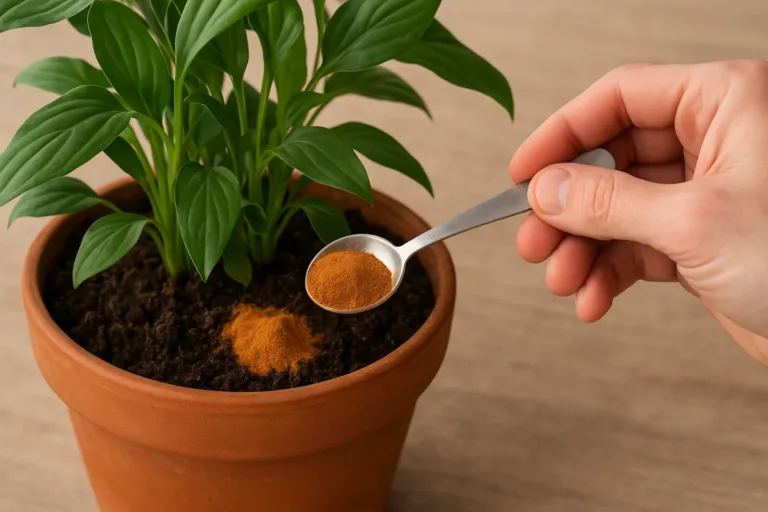 2 truques com canela que protegem as plantas
