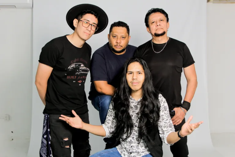 A Halley86 passou por mudanças recentes. No fim de 2024, com o novo vocalista Ramsés Carvalho (Foto: Raisa Carvalho)