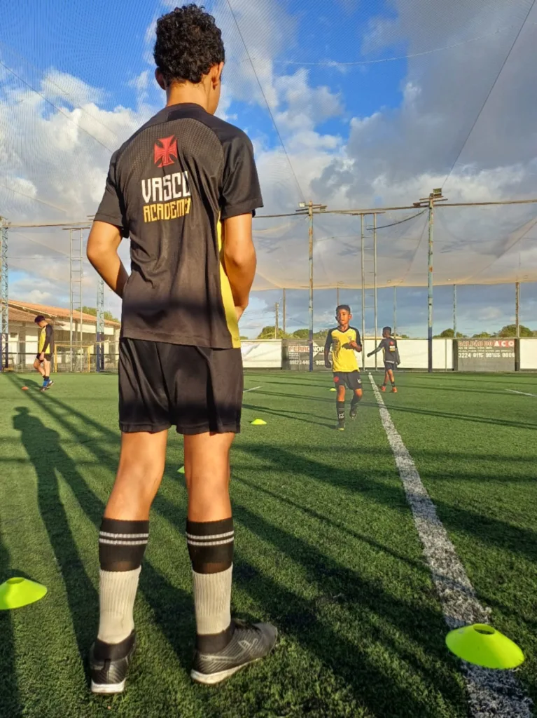 Atletas mirim da escolinha do Vasco