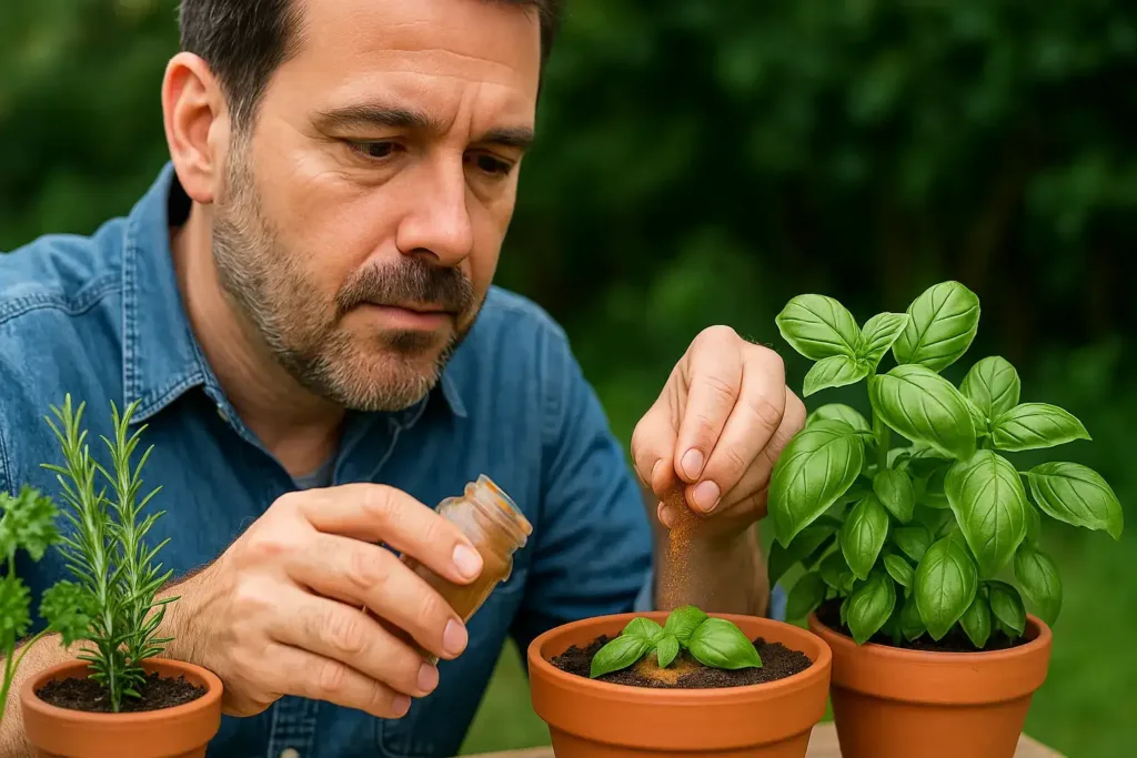 2 truques com canela que protegem as plantas