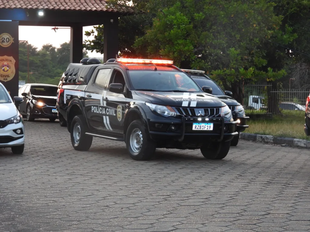 Viatura da Polícia Civil (Foto: ASCOM/PCRR) 