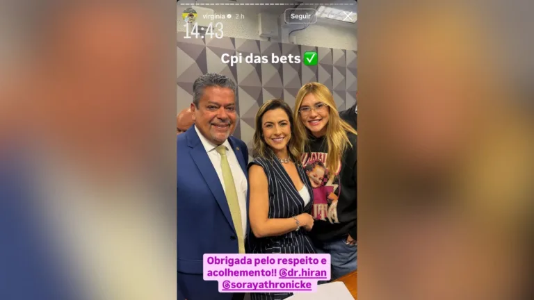 Virgínia negou a dizer seus ganhos com a promoção da plataforma - Foto: Reprodução/Redes sociais