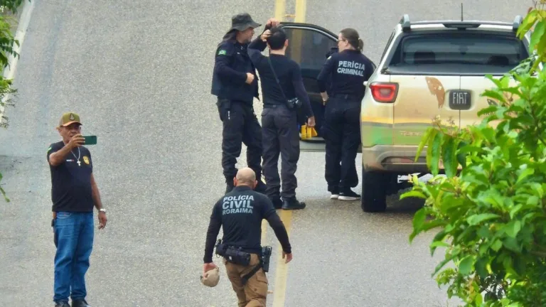 Polícia Civil faz reconstituição simulada de atentado contra o ex-prefeito Jairo Ribeiro, de Iracema (Foto: PCRR)