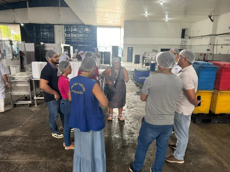 A fiscalização foi realizada na tarde desta quarta-feira (21). Foto: Ascom/Sesau