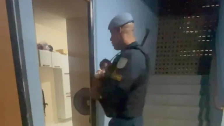 A guarnição é do Primeiro Batalhão da Polícia Militar (Foto: Reprodução) 