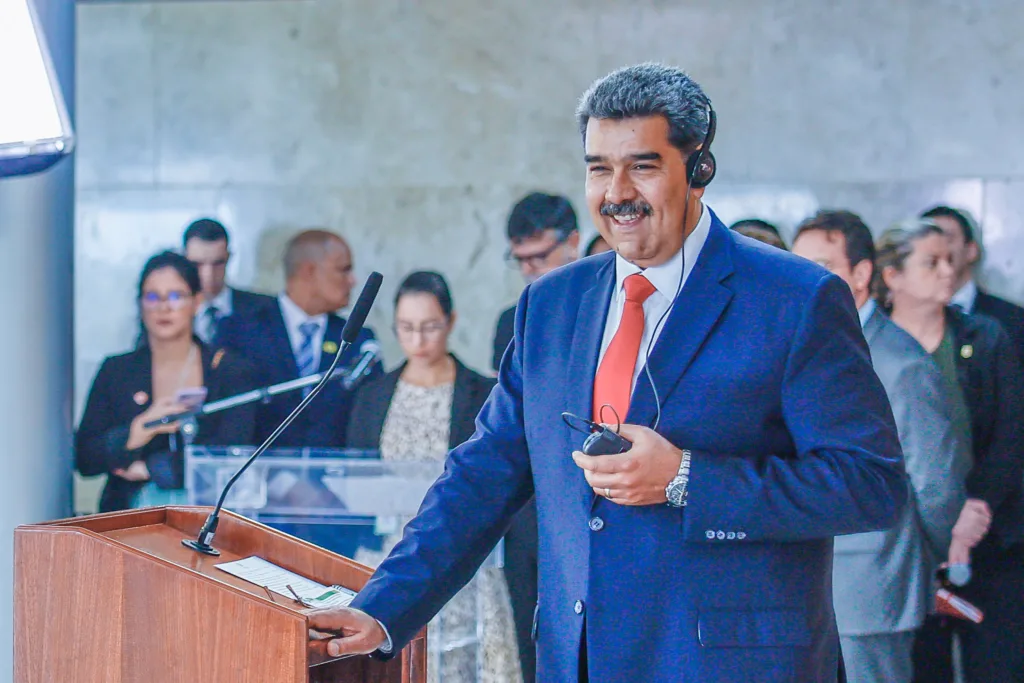 O ditador da Venezuela, Nicolás Maduro O ditador da Venezuela, Nicolás Maduro