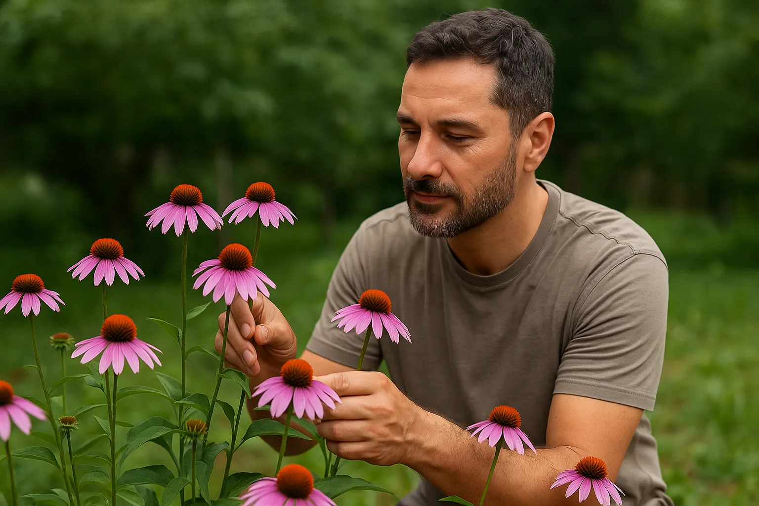 Equinácea planta que fortalece a imunidade e cresce fácil