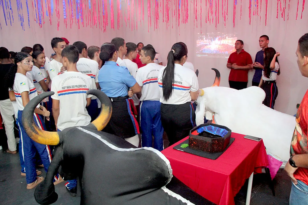 Colégio Militarizado Maria dos Prazeres Mota realiza Saberes da Amazônia (Foto: Wenderson Cabral/FolhaBV)