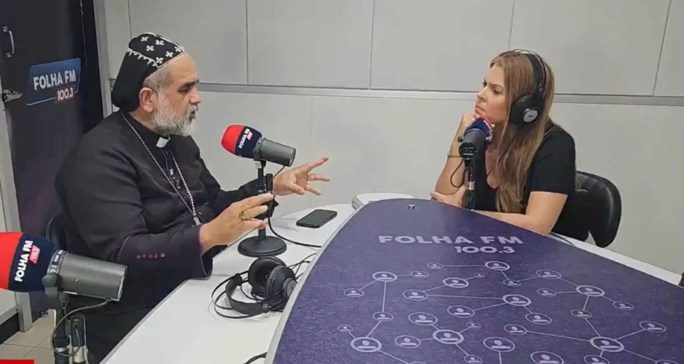 Padre Kelmon participou do programa “Quem é Quem”. (Foto: Arquivo)