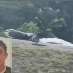 A vítima foi identificada como Melkzedk Silva Branco (Foto: Reprodução) 